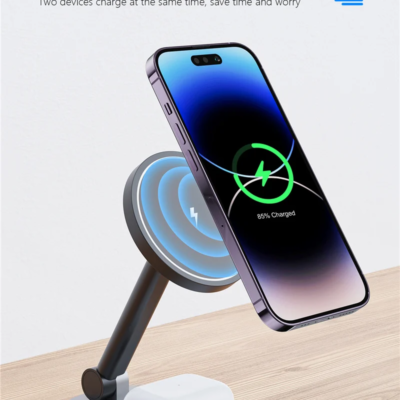 2 In 1 Foldable Wireless Charger Stand